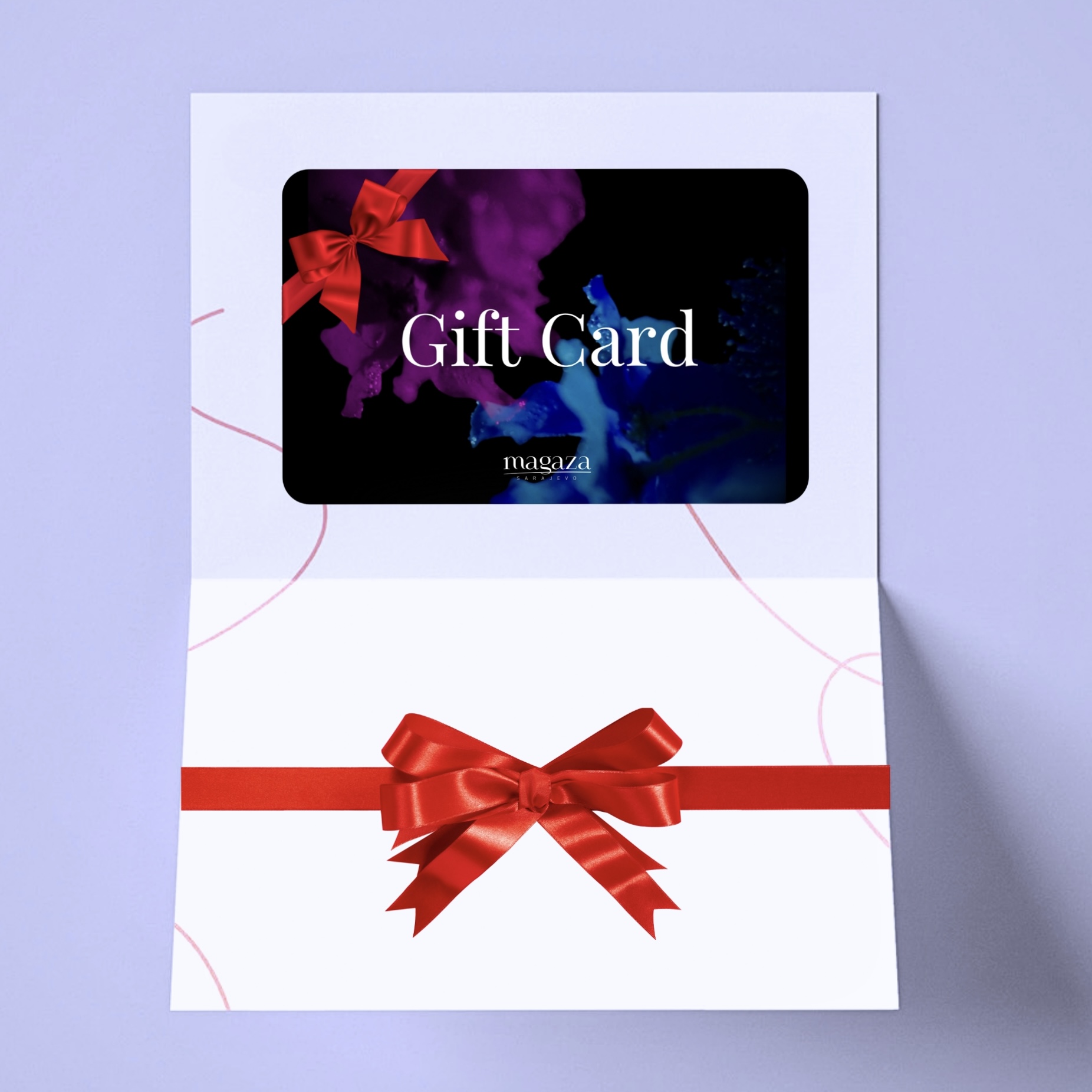 E-gift card, digitalni poklon bon Magaza