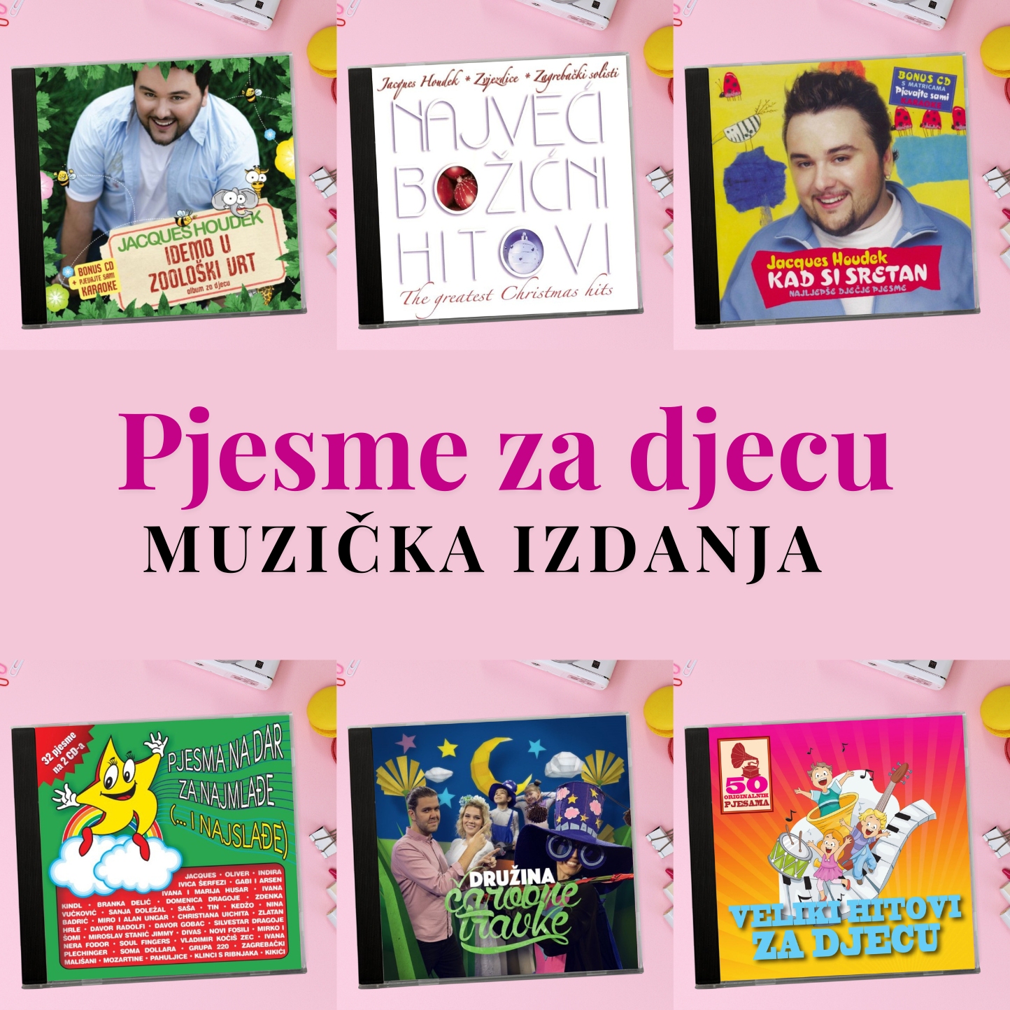 Magaza muzička izdanja za djecu, pjesme za djecu