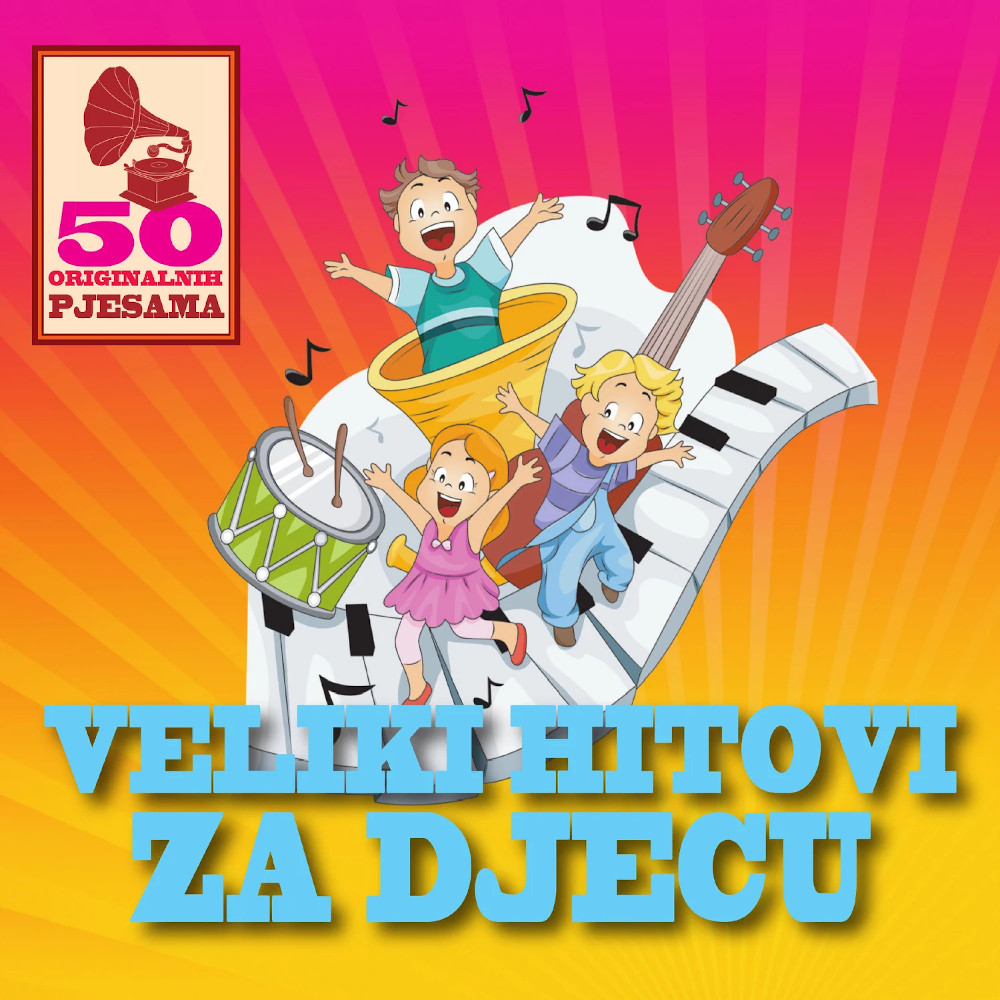 Magaza muzička kolekcija CD 50 originalnih pjesama za djecu, razni izvođači