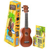 Ukulele (smeđi) set