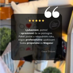 Svaki vaš 𝐝𝐨𝐣𝐚𝐦 za nas znači više nego što možete zamisliti 💬

𝐇𝐯𝐚𝐥𝐚 što u svojim recenzijama prepoznajete naš 𝐫𝐚𝐝, 𝐩𝐫𝐞𝐝𝐚𝐧𝐨𝐬𝐭, te 𝐥𝐣𝐮𝐛𝐚𝐯 i 𝐩𝐚𝐳̌𝐧𝐣𝐮 koju unosimo u sve što radimo ✨

𝐌𝐚𝐠𝐚𝐳𝐚 će i dalje biti vaš prostor 𝐭𝐨𝐩𝐥𝐢𝐧𝐞, 𝐩𝐨𝐯𝐣𝐞𝐫𝐞𝐧𝐣𝐚 i 𝐤𝐯𝐚𝐥𝐢𝐭𝐞𝐭𝐞, onakva kakvu ste je 𝐨𝐝𝐮𝐯𝐢𝐣𝐞𝐤 poznavali ❤️

𝐙𝐚𝐡𝐯𝐚𝐥𝐧𝐢 smo što ste dio našeg 𝐬𝐯𝐢𝐣𝐞𝐭𝐚 🌍

#dinomerlin #dinomerlinofficial #dinomerlinstihovi #svijetmagaze #magaza #sarajevo #bascarsija #sarajevobosnia #bosna #bosnaihercegovina #novialbum #mi #review