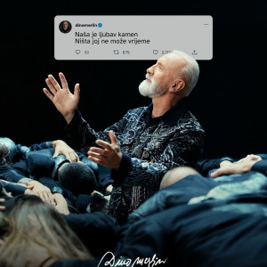 𝐏𝐣𝐞𝐬𝐦𝐚 𝐝𝐚𝐧𝐚 - 'Zauvijek ovako'❤️ (album '𝐌𝐢')

Na&scaron;a je ljubav kamen
Ni&scaron;ta joj ne može vrijeme

#dinomerlin #dinomerlinofficial #svijetmagaze #zauvijekovako #mi