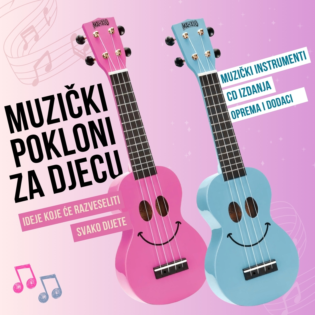 Muzički pokloni za djecu: ideje koje će razveseliti svako dijete 