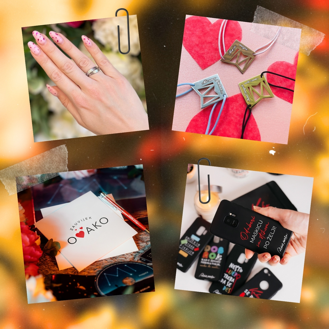 Personalizirani pokloni s porukom od srca