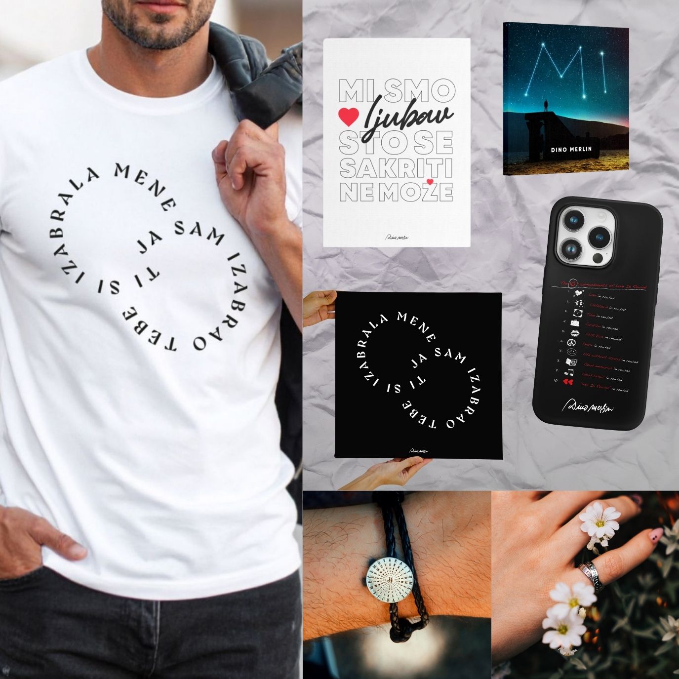 Ljubavni pokloni za njega: Dino Merlin kolekcija