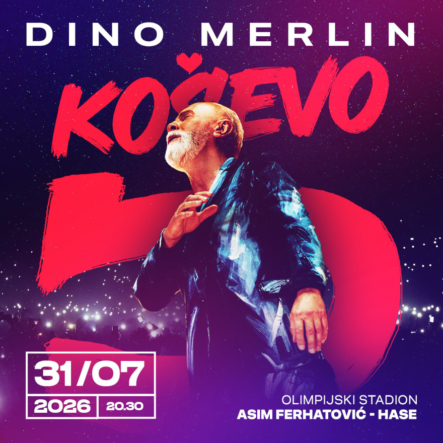 Spektakl ljeta 2026. na stadionu Ko&scaron;evo