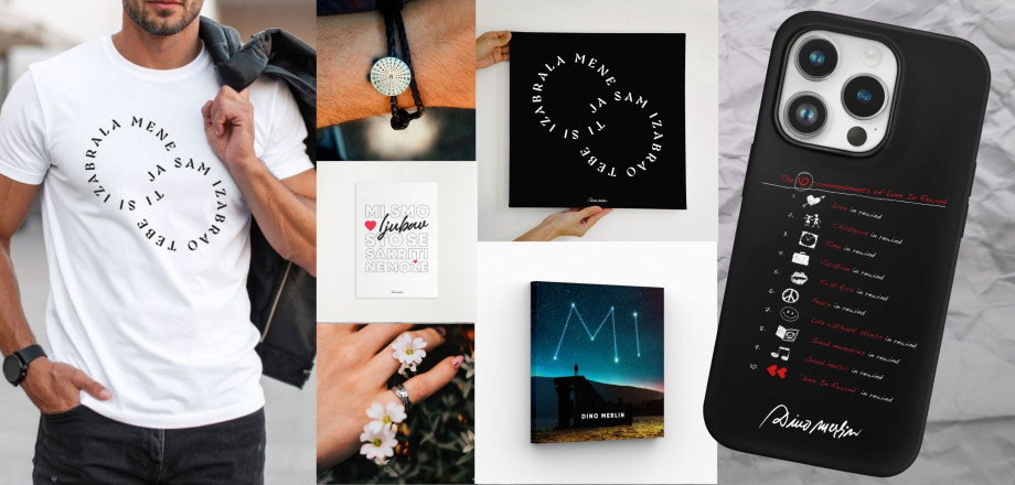 Ljubavni pokloni za njega: Dino Merlin kolekcija