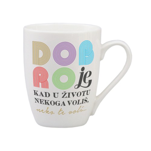 Porculanska šolja i poklon-kutija
