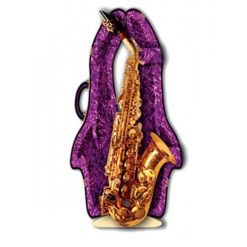 Nepoznato 3D čestitka saksofon