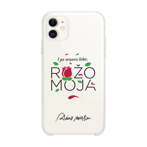 Dino Merlin Maska za mobilni telefon - Prozirna/transparentna
