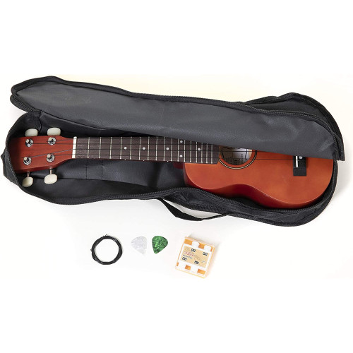 Ukulele set s torbom, štimerom, žicama i trzalicama