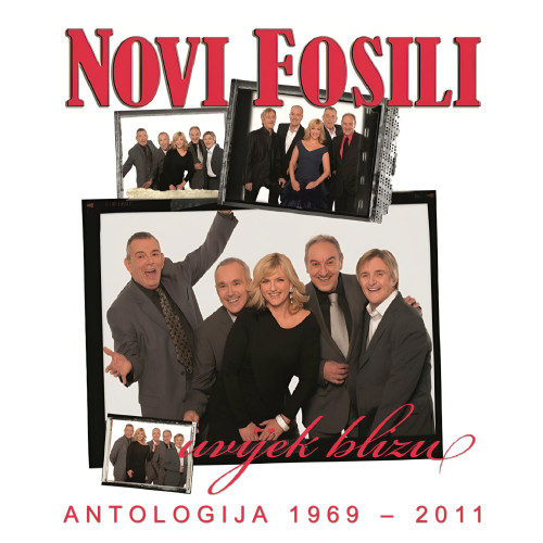 Omot albuma "Antologija 1969-2011" hrvatskog pop sastava Novi fosili čike likovno oblikovanje potpisuje bračni duo Bachrach&Krištofić.