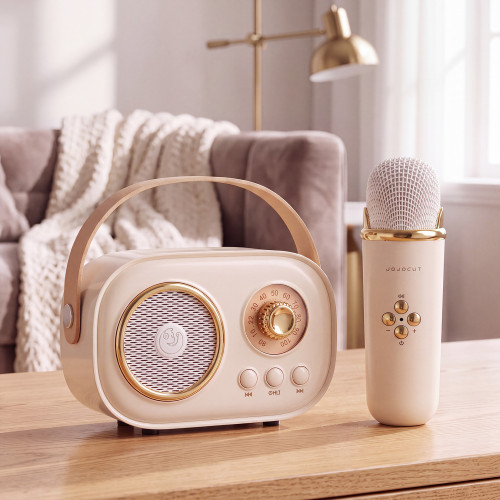 Nepoznato Mini karaoke radio s mikrofonom
