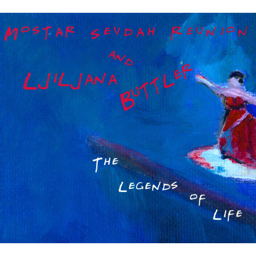 Omot albuma "The Legends of Life" poznate romske interpretatorice i čuvenog world fusion ansambla Mostar Sevdah Reuniona čiji dizajn potpisuje Pascale von Bemmel, a ilustracije Mea Braun.