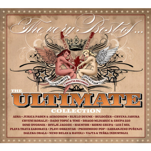 Omot albuma Best of The Ultimate collection vol.2 raznih izvođača prikazuje anđela i đavola na smeđoj pozadini. 