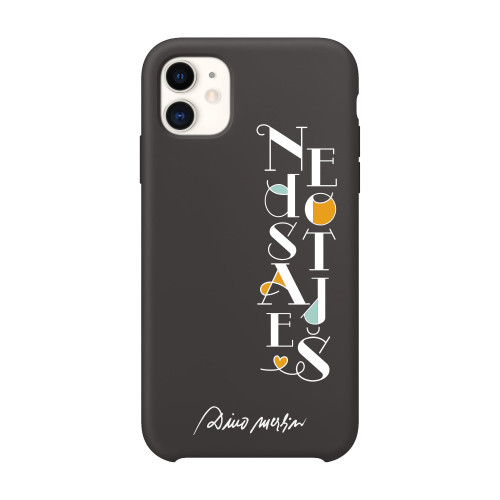 Dino Merlin Maska za telefon - Crna, iPhone 11