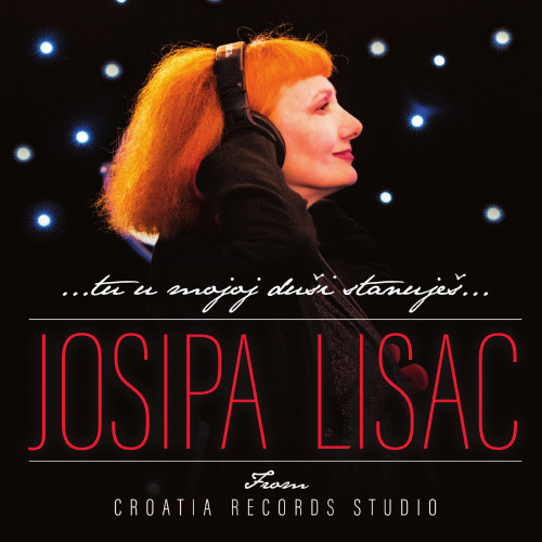 Omot albuma "Josipa Lisac from Croatia Records Studio" čije likovno oblikovanje potpisuje Ana Luketin Fahrenwald na osnovu fotografija Gorana Berovića.