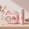 Mini karaoke radio s mikrofonom